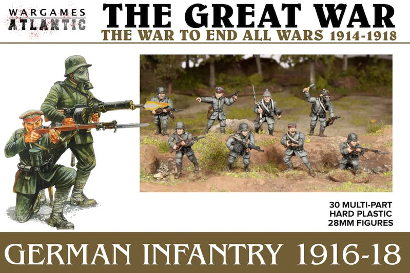The Great War - German Infantry 1916-18