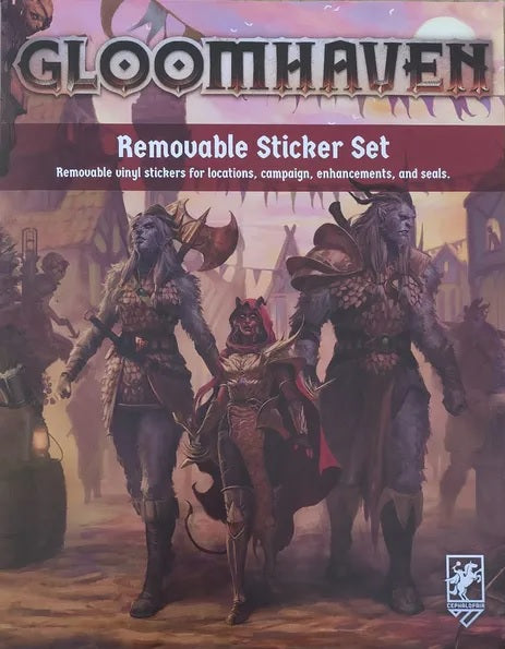 Gloomhaven 2nd Edition - Removable Sticker Sheet