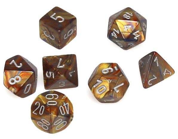 Chessex Mini: Gold/Silver