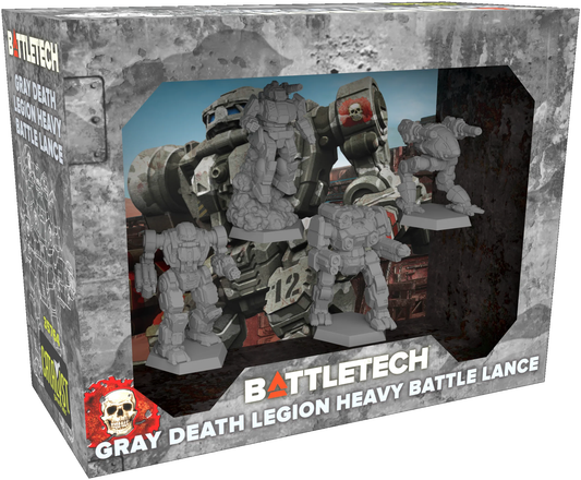 Battletech - Gray Death Legion Heavy Battle Lance