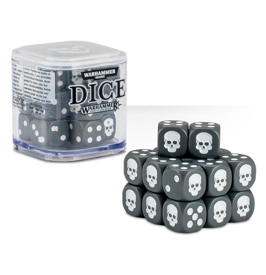 Warhammer Dice (Grey)