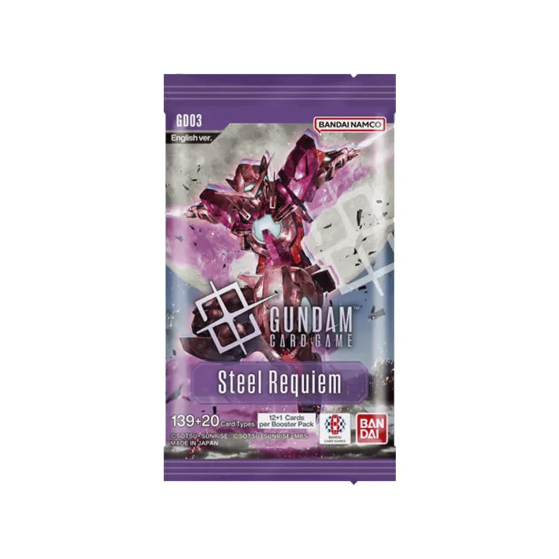 Gundam TCG - Steel Reqiem Booster Packs
