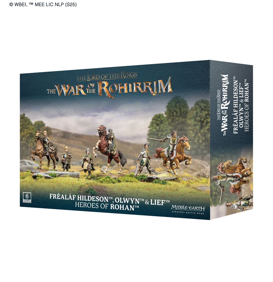 Fréaláf Hildeson, Olwyn & Lief, Heroes of Rohan
