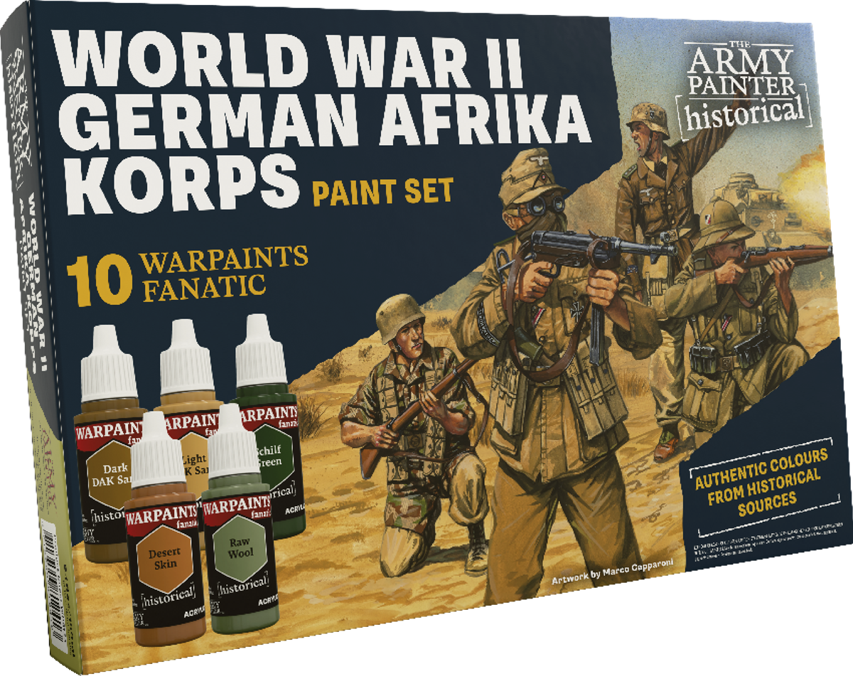 Historical Paint Set - World War II German Afrika Korps