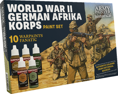 Historical Paint Set - World War II German Afrika Korps