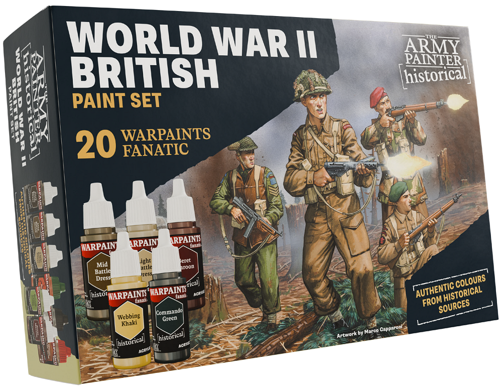 Historical WWII British Paint Set