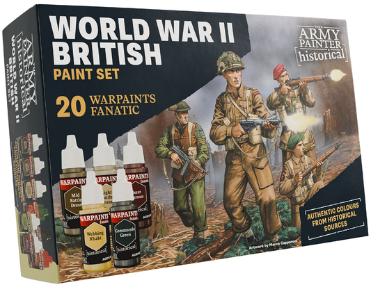 Historical WWII British Paint Set