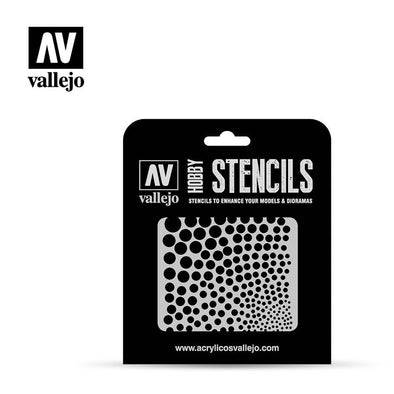 Hobby Stencil - Circle Textures