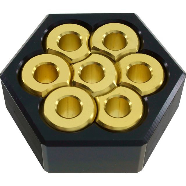 Honeycomb Metal Puzzle - Difficulty Level 8/10