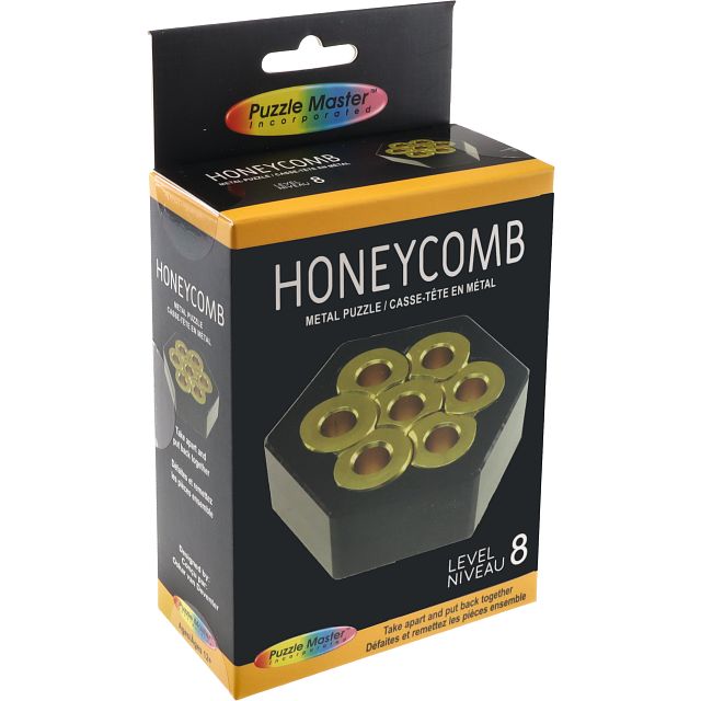 Honeycomb Metal Puzzle - Difficulty Level 8/10