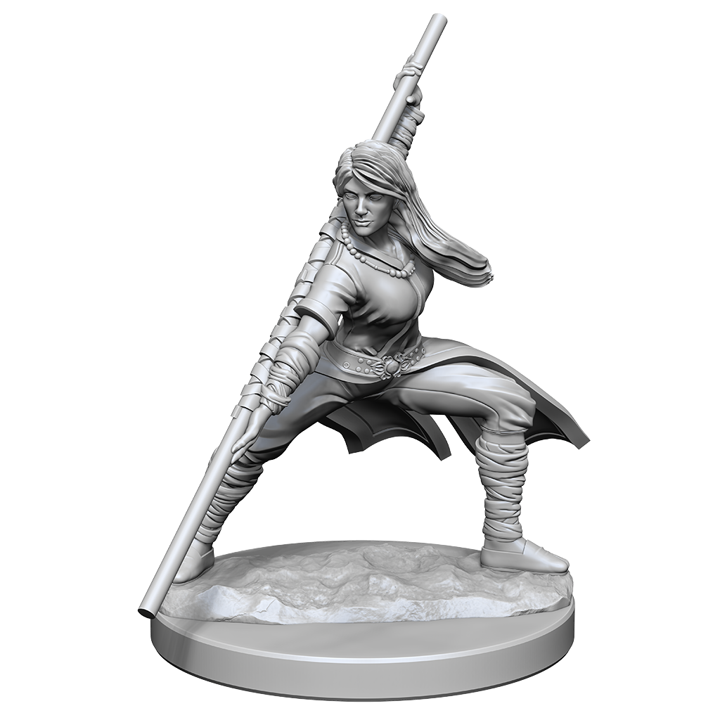 Wizkids - Human Monk (Female)