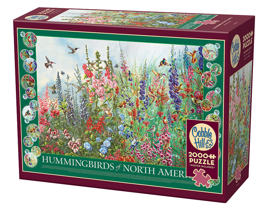 Hummingbirds of North America - 2000 Pieces