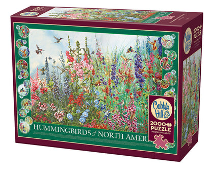 Hummingbirds of North America - 2000 Pieces