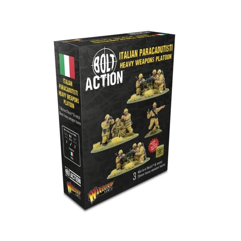 Italian Paracadutisti Heavy Weapons Platoon