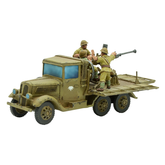 Japanse Isuzu Type 98 AA Machine Cannon Carrier