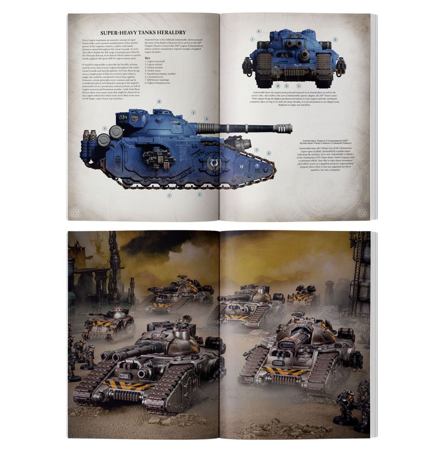 Journal Tactica: Mailed Fist – Legiones Astartes Super-heavy Tanks (PRE-ORDER FOR APRIL 4TH)