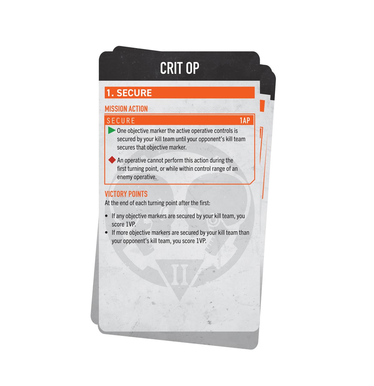 Kill Team Approved Ops Card Pack 2025
