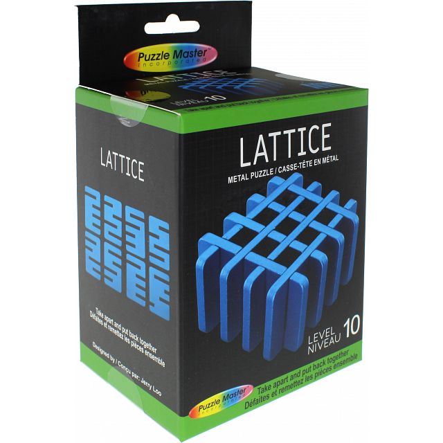 Lattice Metal Puzzle - Difficulty Level 10/10