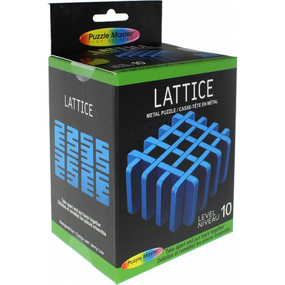 Lattice Metal Puzzle - Difficulty Level 10/10