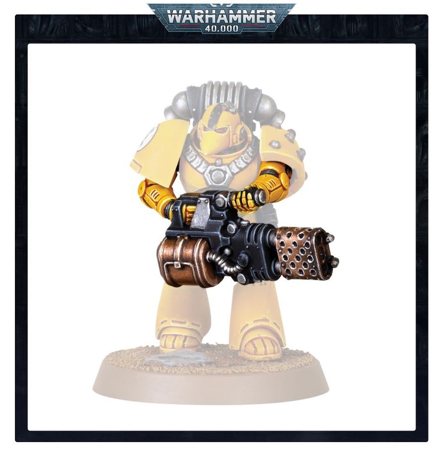 Legiones Astartes - Heavy Weapons Upgrade Set (Heavy Flamers, Multi-Meltas and Plasma Cannon)