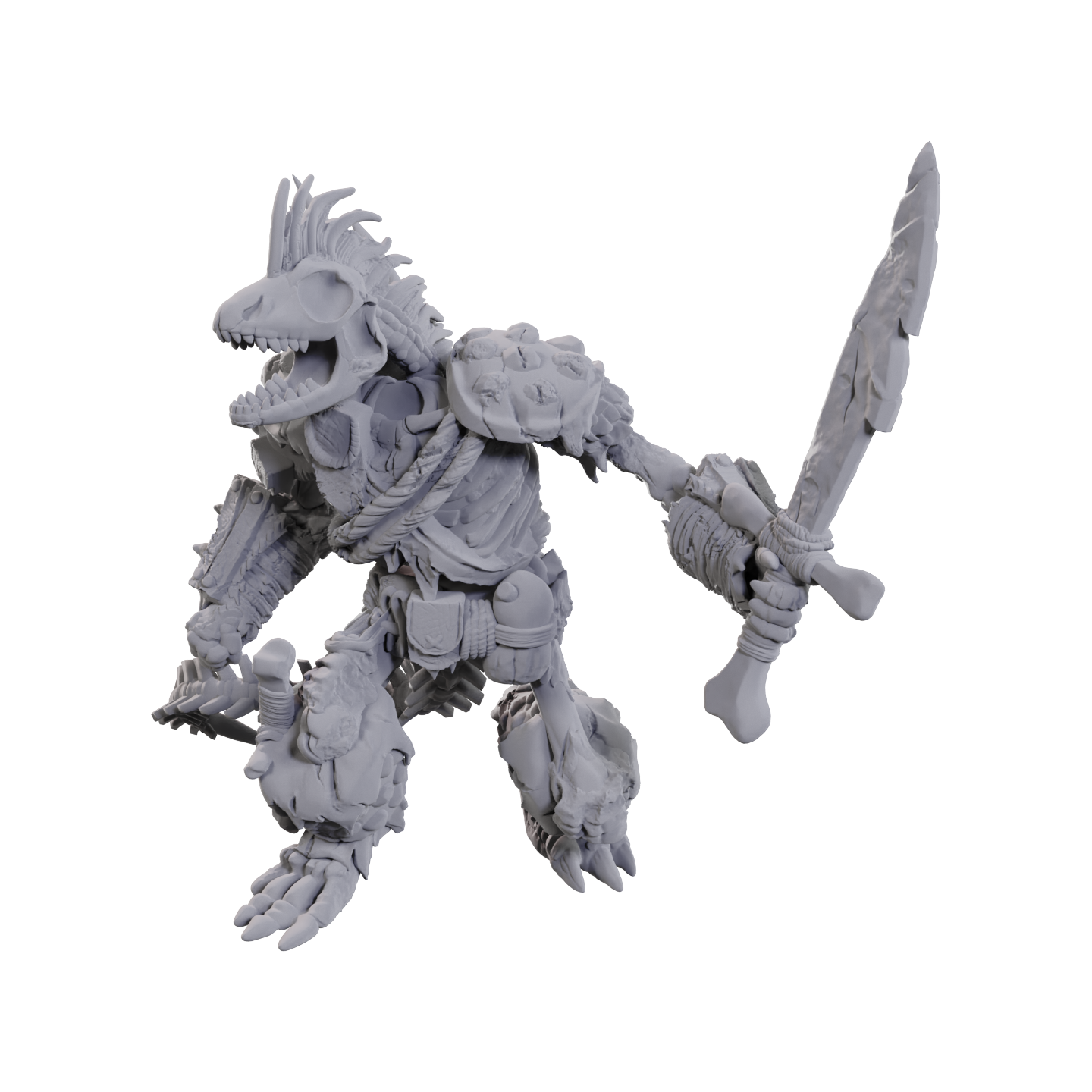 Wizkids - Lizardfolk Skeleton