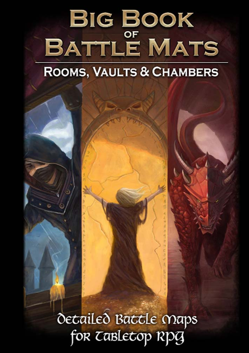Loke Battle Mats - Big Book of Battle Mats - Rooms, Vaults & Chambers