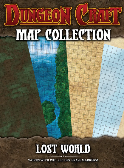 Loke Battle Mats - Dungeon Craft Battle Map: Lost World