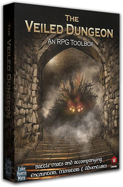 Loke Battle Mats - RPG Toolbox: The Veiled Dungeon