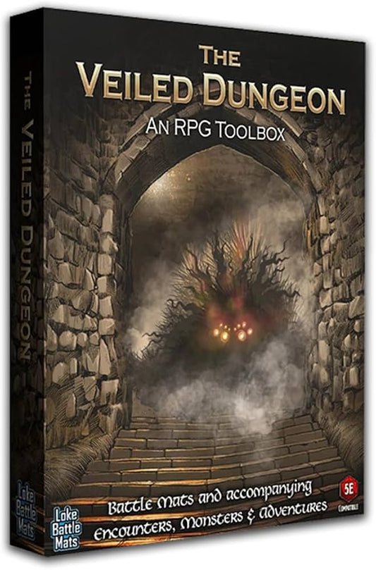 Loke Battle Mats - RPG Toolbox: The Veiled Dungeon