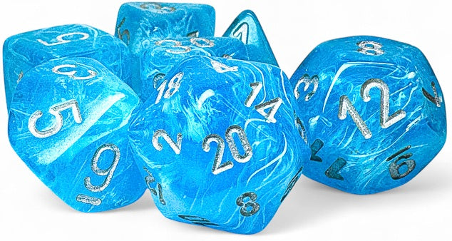Chessex Mega-Hedral: Luminary Sky/Silver