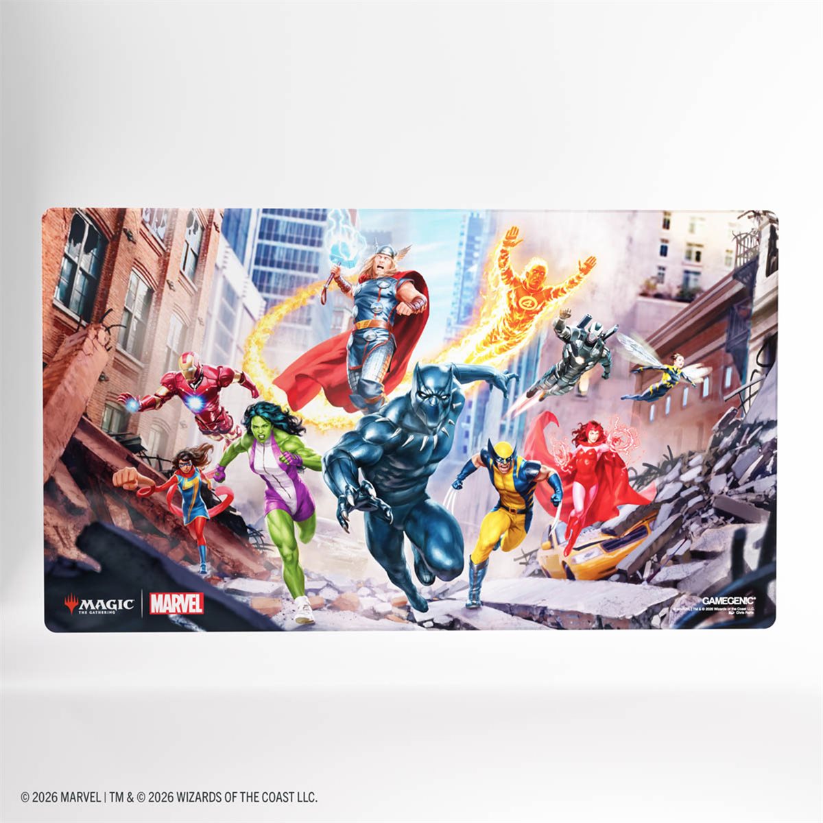 MTG Marvel Super Heroes - Marvel Super Heroes Shiny Playmat