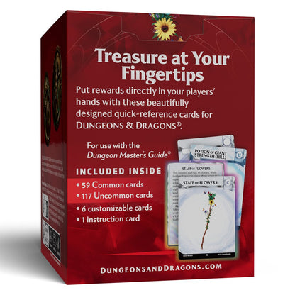 Dungeons & Dragons: Reference Cards: Magic Items - Common and Uncommon (Pre-Order for August 18th)