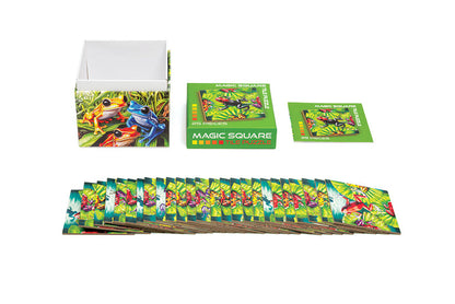 Magic Square Puzzle: Frogs - 25 Pieces