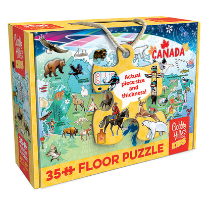 Map of Canada - 35 Piece Floor Puzzle