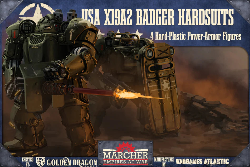 Marcher - X19A2 Badger Hardsuits