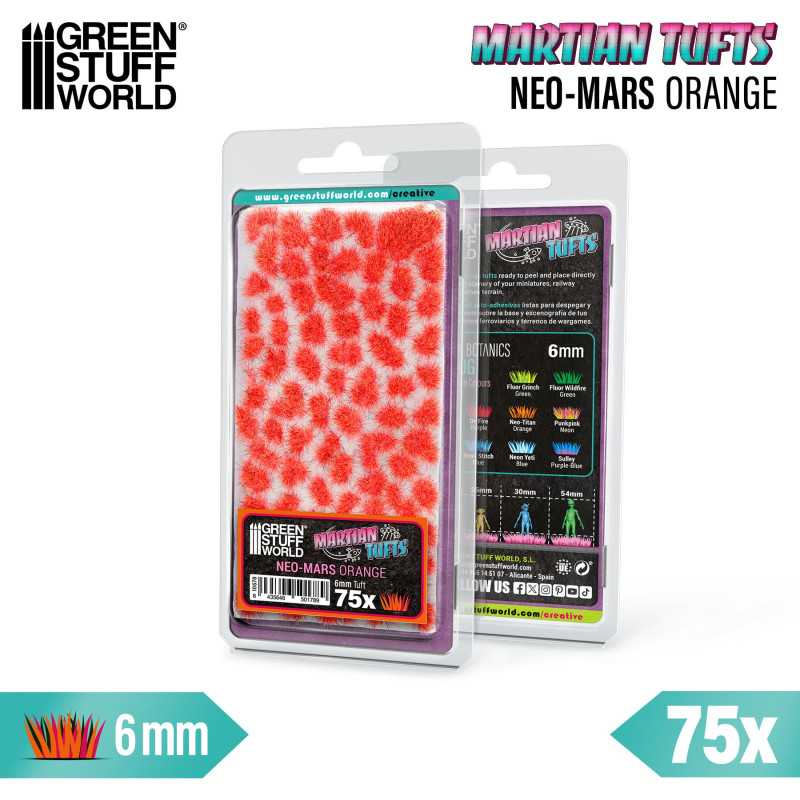 Martian Tufts - Neo-Mars Orange (6mm)