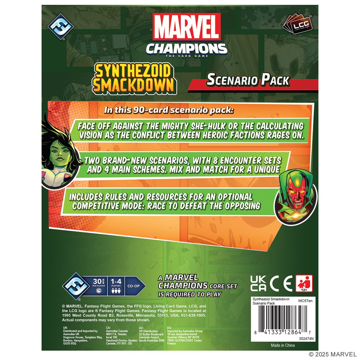 Marvel Champions - Synthezoid Smackdown Scenario Pack