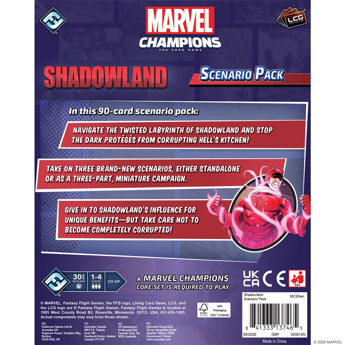 Marvel Champions - Shadowland Scenario Pack