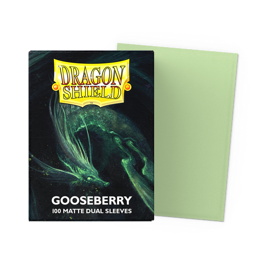Matte Dual Sleeves - Gooseberry 100CT