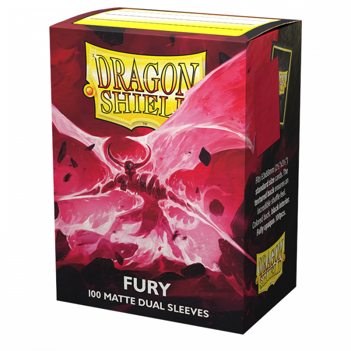 Matte Dual Sleeves - Fury 100CT
