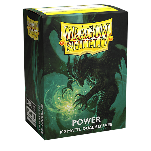 Matte Dual Sleeves - Power 100CT