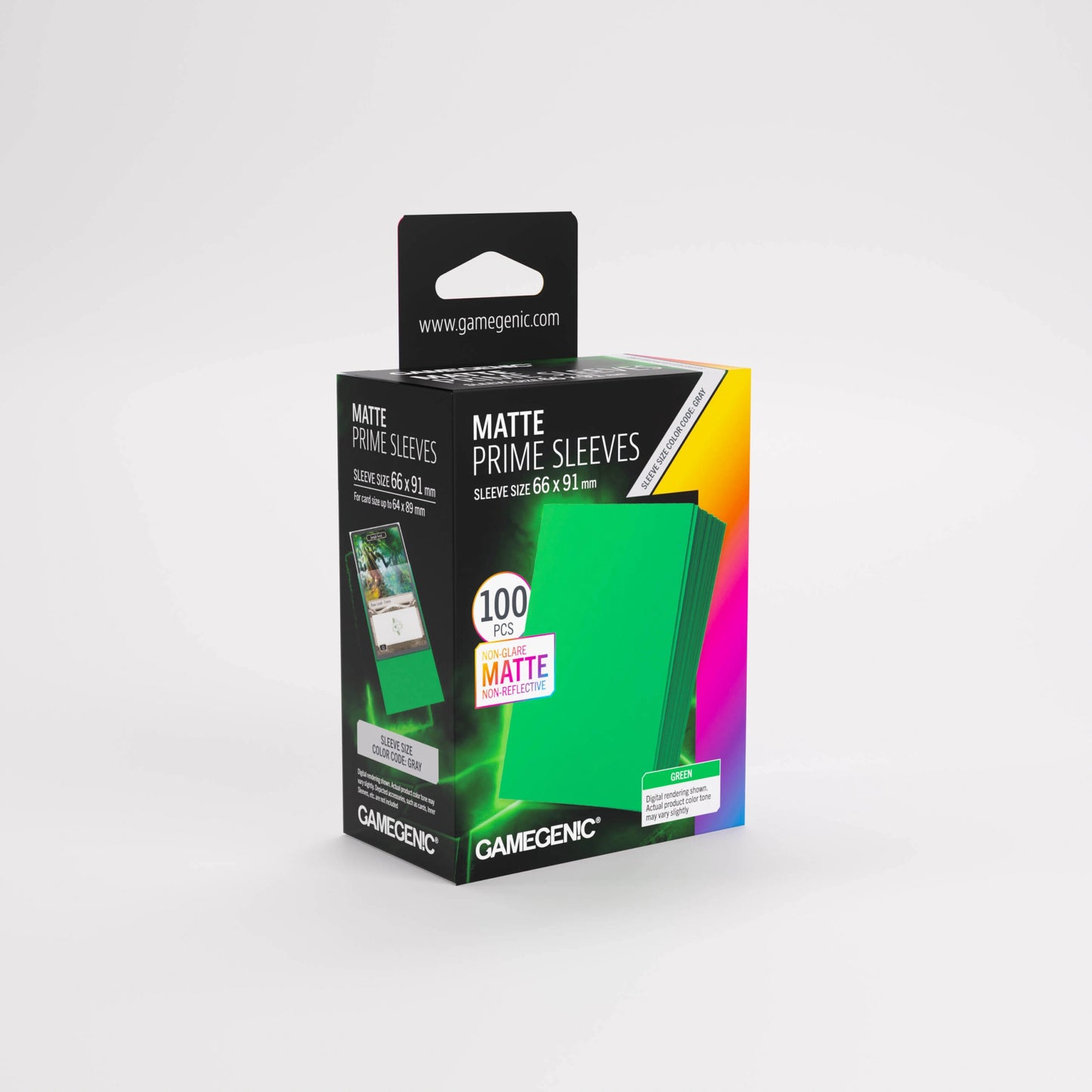 Matte Prime Sleeves 100 (Green)