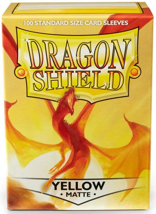 Matte Sleeves - Yellow 100CT