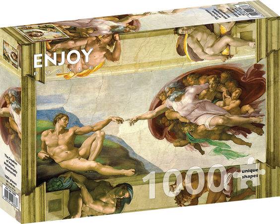 Michelangelo: The Creation of Adam - 1000 Pieces