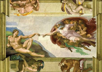 Michelangelo: The Creation of Adam - 1000 Pieces