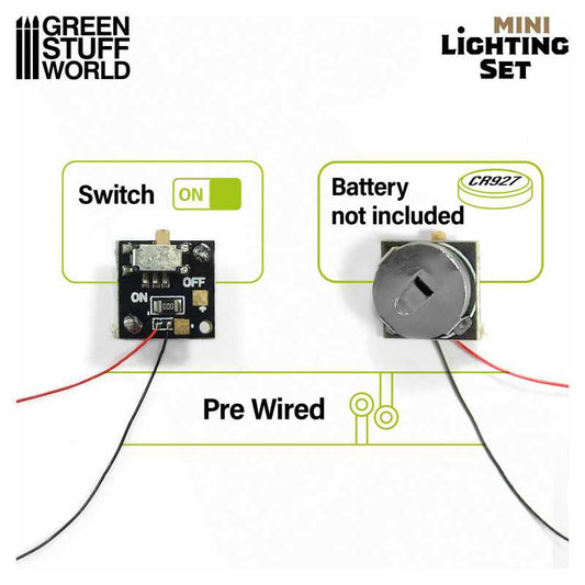 Mini LED Lighting Set with Switch