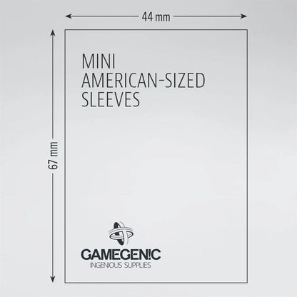 Sleeves: Matte Mini American 50 (Color Code: Yellow)