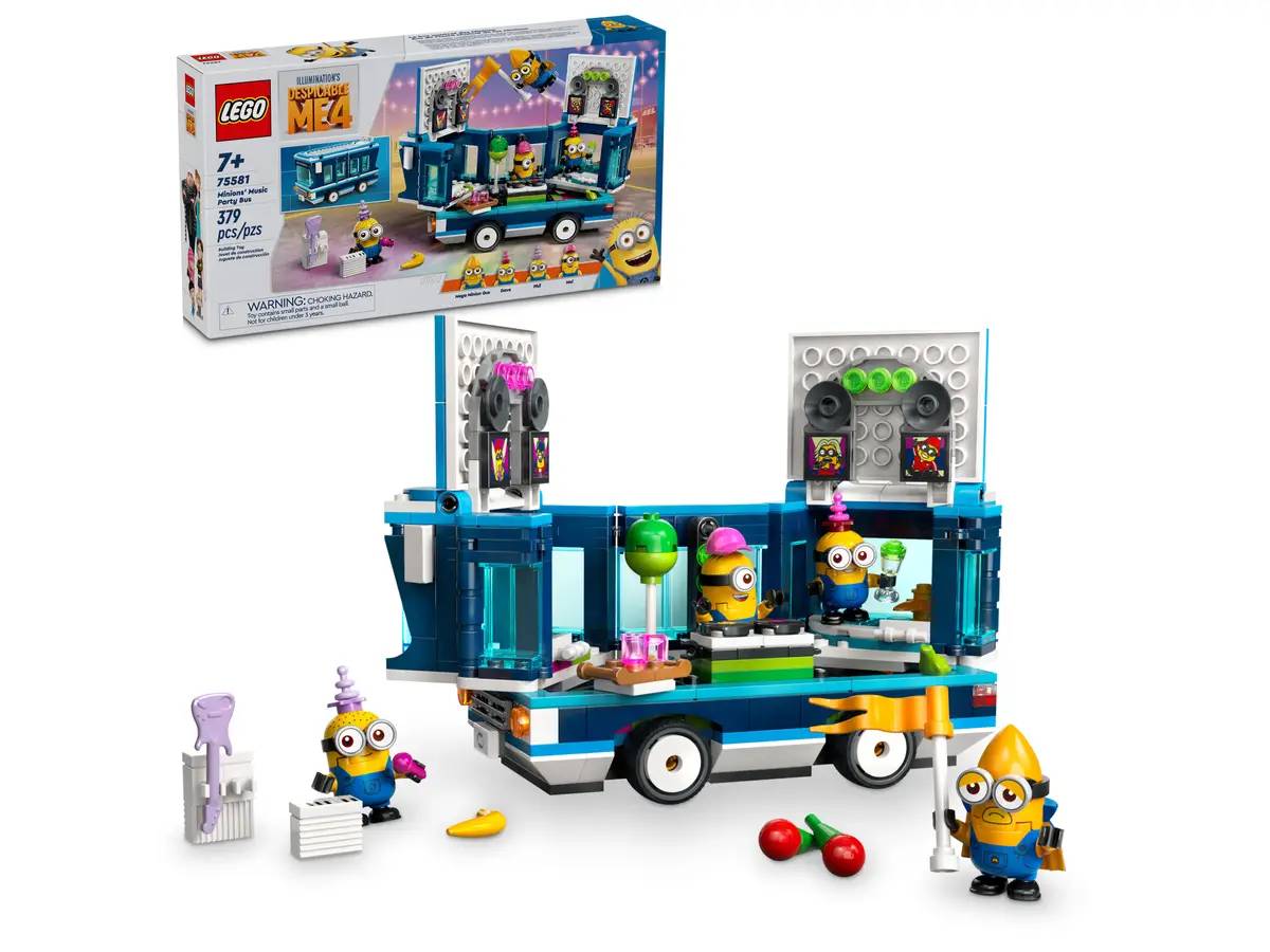 Minions' Music Party Bus