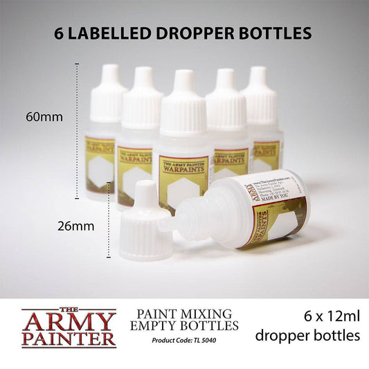 Empty Paint Mixing Bottles (12ml)