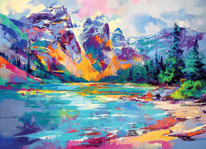 Mountain Lake - 1000 Pieces